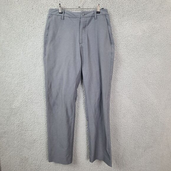 Footjoy Pants Mens 30 x 29 Gray Athletic Chino Performance FJ Golf Stretch - Picture 1 of 7